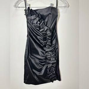 Jessica McClintock for Gunne Sax black y2k cocktail dress